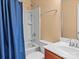 Small bathroom with shower/tub combo at 5636 Whitehawk Hill Rd, Mint Hill, NC 28227