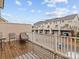 Private deck overlooking townhomes at 5636 Whitehawk Hill Rd, Mint Hill, NC 28227