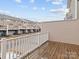 Deck with view of townhome community at 5636 Whitehawk Hill Rd, Mint Hill, NC 28227