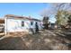 Rear view of house with AC unit and yard at 617 York S Ave, Rock Hill, SC 29730