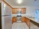 Modern kitchen with stainless steel appliances and granite countertops at 1033 Cedar Village Trl, Salisbury, NC 28147