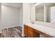 Bathroom with single vanity and laminate flooring at 2010 Durand Rd, Fort Mill, SC 29715