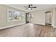 Spacious living room featuring hardwood floors and a large window at 2829 1St Nw Ave, Hickory, NC 28601