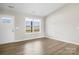 Living room with hardwood floors and a view from the window at 344 Luther Scronce Rd, Vale, NC 28168