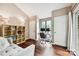 Home office with hardwood floors and window at 8049 Charter Oak Ln, Charlotte, NC 28226