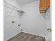 Laundry room with washer and dryer hookups at 12503 Cumberland Crest Dr, Huntersville, NC 28078