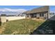 Large backyard with grassy area and privacy fence at 152 Suggs Mill Dr, Mooresville, NC 28115