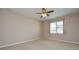 Well-lit bedroom featuring ceiling fan and neutral decor at 152 Suggs Mill Dr, Mooresville, NC 28115