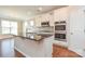 Modern kitchen with stainless steel appliances and granite countertops at 152 Suggs Mill Dr, Mooresville, NC 28115