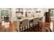 Spacious gourmet kitchen with granite countertops, custom cabinetry, and large center island at 155 Union Chapel Dr, Mooresville, NC 28117