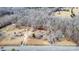 Aerial view showcasing home's location on a spacious lot at 3015 Pageland Hwy, Lancaster, SC 29720