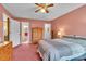 Relaxing bedroom with a double bed and access to a private bathroom at 3015 Pageland Hwy, Lancaster, SC 29720