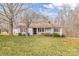 Ranch home with covered porch, and a spacious yard at 3015 Pageland Hwy, Lancaster, SC 29720