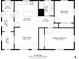 Home floor plan layout including living room, kitchen, bedrooms and bathrooms at 3021 Tryon Courthouse Rd, Bessemer City, NC 28016