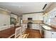 Bright kitchen with stainless steel appliances and hardwood floors at 3729 Carmel Acres Dr, Charlotte, NC 28226