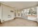Cozy covered patio with a screened enclosure offering tranquil outdoor living space at 4648 Madeline Dr, Rock Hill, SC 29732