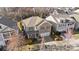 Two-story home with attached garage, viewed from above at 4916 Abendego Rd, Charlotte, NC 28213