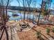 Private lake access with firepit and multiple decks at 5220 Admirals Lndg, Lancaster, SC 29720