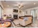 Open living space with fireplace and plenty of natural light at 5220 Admirals Lndg, Lancaster, SC 29720