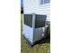 New HVAC unit installed outside the home at 556 6Th St, Chester, SC 29706