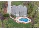 Luxury home with pool and expansive backyard at 582 Barber Loop, Mooresville, NC 28117