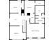 Upstairs layout with bedrooms, baths, walk-in closets, and a loft area at 7324 Teague Dr, Gastonia, NC 28056