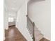 Hallway with staircase leading to the upper level at 7324 Teague Dr, Gastonia, NC 28056