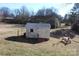 Small shed and picnic table in backyard at 843 Fairway Dr # 44, Kannapolis, NC 28081