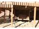 Wooden deck with bench underneath at 843 Fairway Dr # 44, Kannapolis, NC 28081