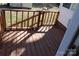Wooden deck with railing and stairs at 843 Fairway Dr # 44, Kannapolis, NC 28081