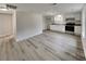 Modern kitchen with white cabinets and stainless steel appliances at 105 Valley Ave, Clover, SC 29710