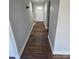 Bright entryway with hardwood floors and access to stairs at 1050 21St Nw Ave # 70, Hickory, NC 28601