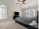 Spacious primary bedroom with high ceilings and ample natural light at 10513 Danesway Ln, Cornelius, NC 28031