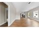 Bright and airy living room with hardwood floors and access to the modern kitchen at 211 Benfield Rd, Kings Mountain, NC 28086