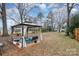 Large backyard with gazebo and plenty of space for outdoor activities at 225 Spencer St, Rock Hill, SC 29730