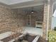 Brick patio with raised garden beds at 240 Harrison Ln, Locust, NC 28097