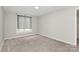 Cozy bedroom featuring a window with blinds, neutral paint and carpet at 2520 Lower Stone Church Rd, Rockwell, NC 28138