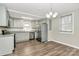 Modern kitchen featuring stainless steel appliances and sleek cabinetry at 2520 Lower Stone Church Rd, Rockwell, NC 28138