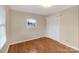 Charming bedroom with hardwood floors and a closet at 3003 River Rd, Shelby, NC 28152