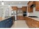 Modern kitchen with stainless steel appliances and custom cabinetry at 498 New Salem Rd, Statesville, NC 28625