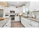 Modern kitchen with granite countertops and stainless steel appliances at 5510 Brickstone Dr, Charlotte, NC 28227