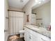 Bathroom with granite countertop and updated vanity at 674 Dunkins Ferry Rd, Rock Hill, SC 29730