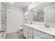 Bathroom boasts double sinks, a large mirror, and a shower at 693 Candela Ct, York, SC 29745