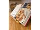 Cookbook stand with recipe book on kitchen counter at 715 21St Ne Ave, Hickory, NC 28601