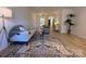 Open living area with rug and modern decor at 715 21St Ne Ave, Hickory, NC 28601