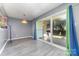 Dining area with sliding glass doors leading to patio at 9427 S Vicksburg Park Ct, Charlotte, NC 28210