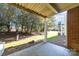 Ground level patio with tiled flooring at 9427 S Vicksburg Park Ct, Charlotte, NC 28210