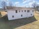 House back view with a large backyard and ample space at 1241 Red River Rd, Rock Hill, SC 29730