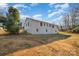 White brick ranch house with a large backyard at 1241 Red River Rd, Rock Hill, SC 29730