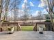 Deck with view of backyard and golf course at 1629 Southpoint Ln, New London, NC 28127